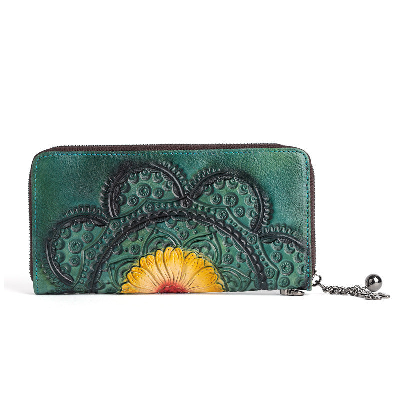 Portefeuille femme compact et élégant