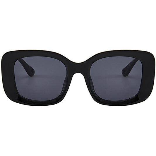 Lunettes de soleil carrées larges unisexes