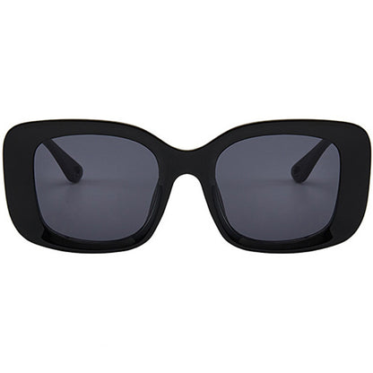 Lunettes de soleil carrées larges unisexes