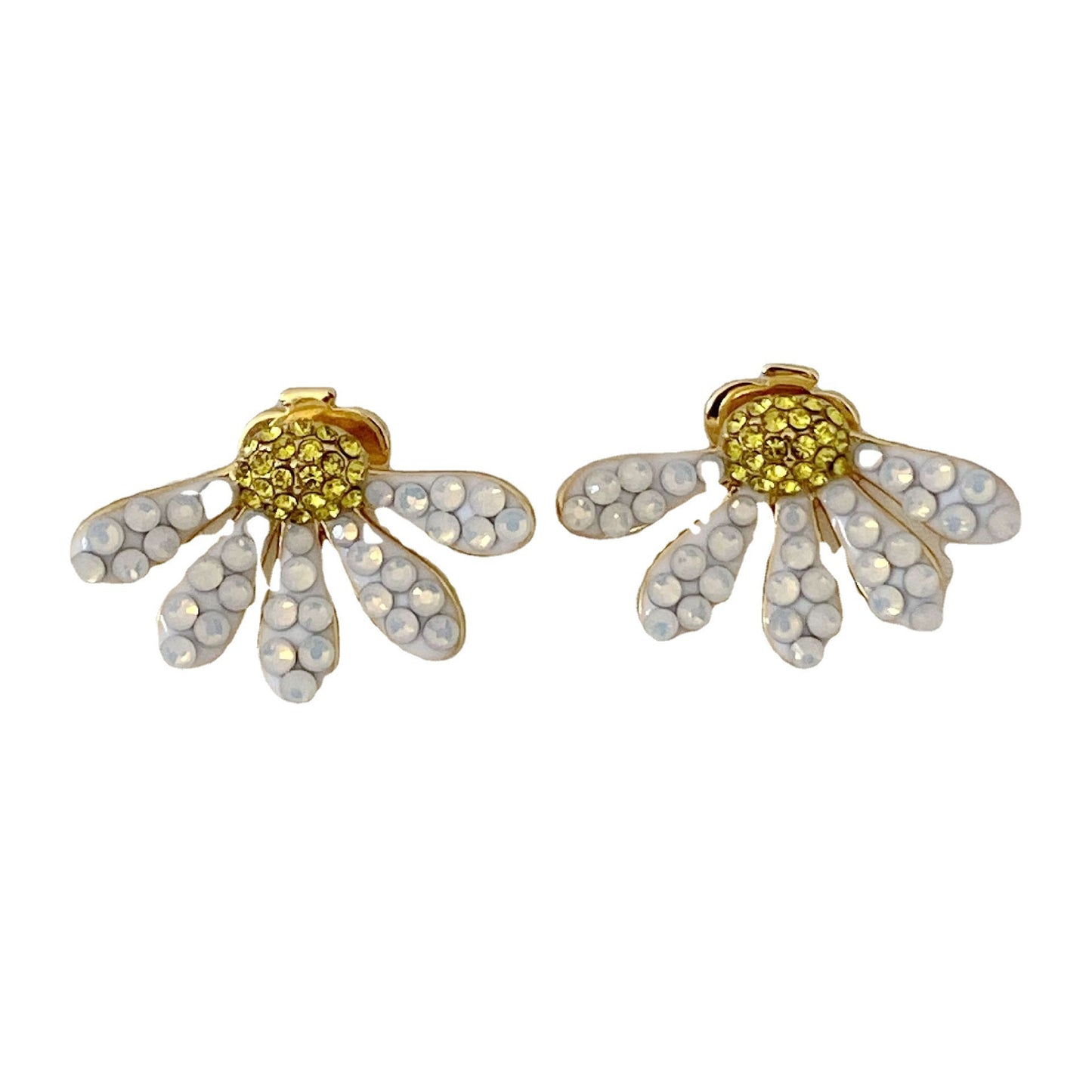 Bijoux Fleur Dorés pour Femme, Style Chic & Intemporel