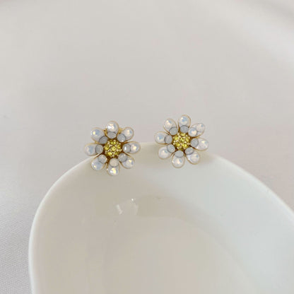 Bijoux Fleur Dorés pour Femme, Style Chic & Intemporel