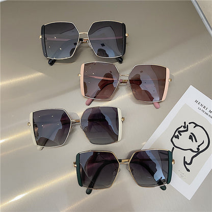 Lunettes de soleil double pont tendance