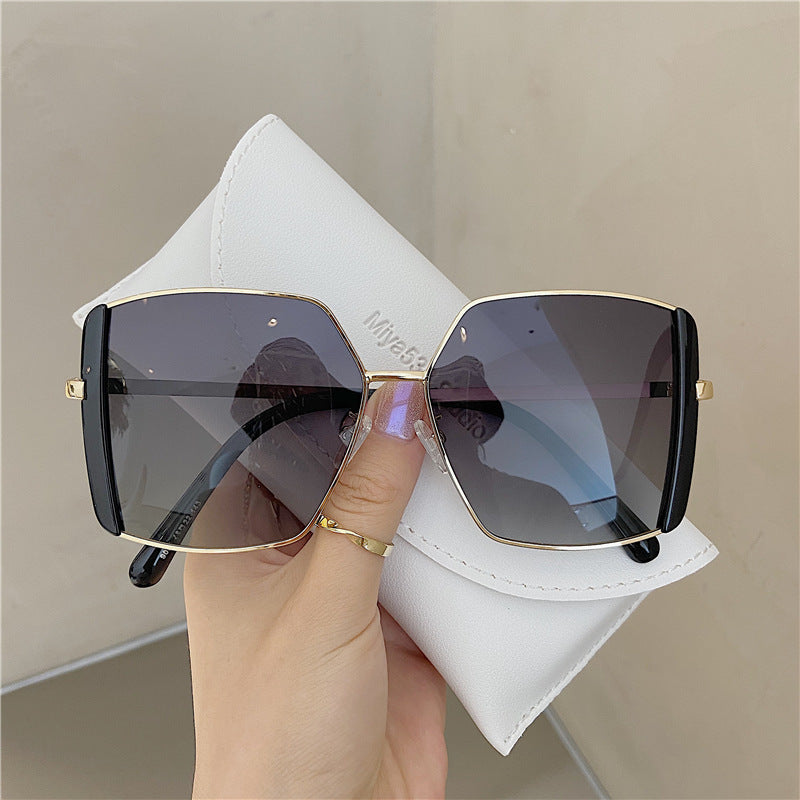 Lunettes de soleil double pont tendance